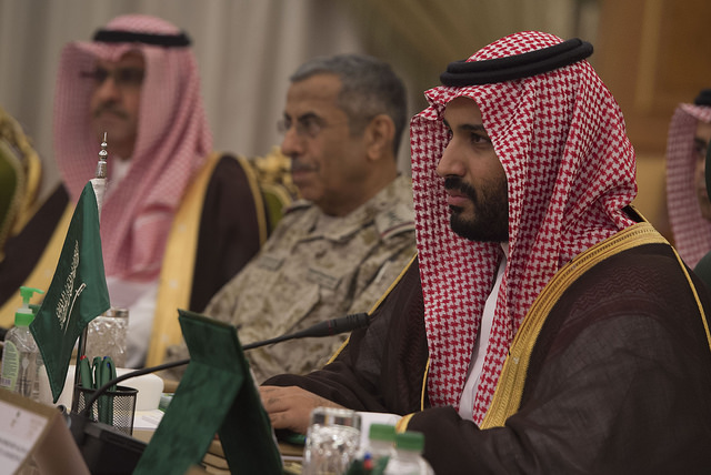 El príncipe heredero de Emiratos Árabes Unidos, Mohamed bin Salmán | James N. Mattis Filckr/CC