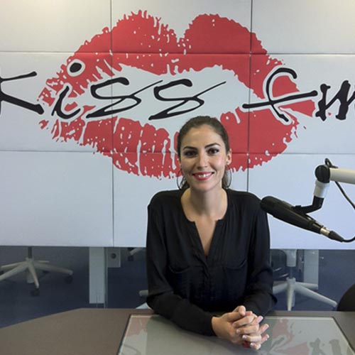 Isabel Arquer KISS FM